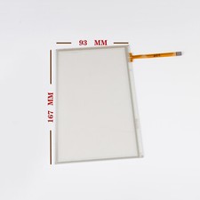 7" 6.95" 167*93mm 4 Draht Resistive Touch Screen Panel Digitizer Glas 167x93mm