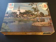 MB PUZZLE 1975  MALAREN SEE SCHWEDEN 1000 TEILE    BIG BEN SERIE   KOMPLETT 