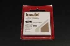 Hawid Klemmtaschen Schwarz 50 Stück 41 x 41 mm HA6116