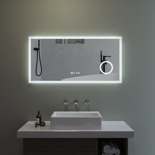 Badspiegel mit beleuchtung led - badspiegel,
