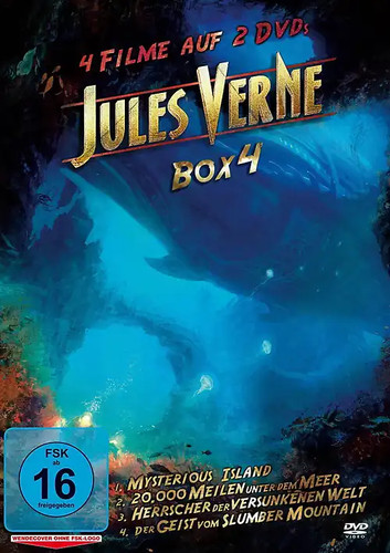 Jules verne box dvds - verne, [2