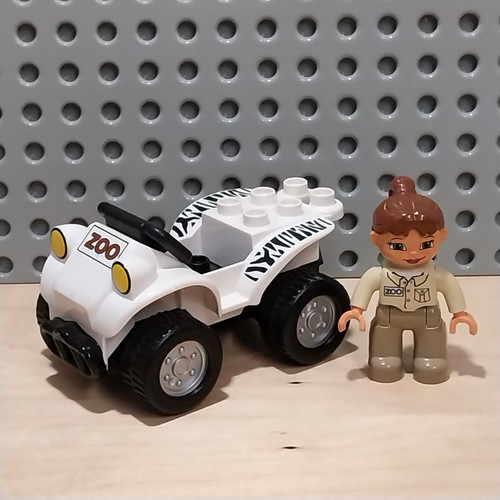 Lego duplo quad für zoo - lego,