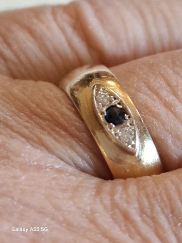 Gold 585 14k brilliant ring - 585/14k/brilliant,