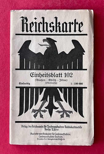 Alte reichskarte einheitsblatt - alte,