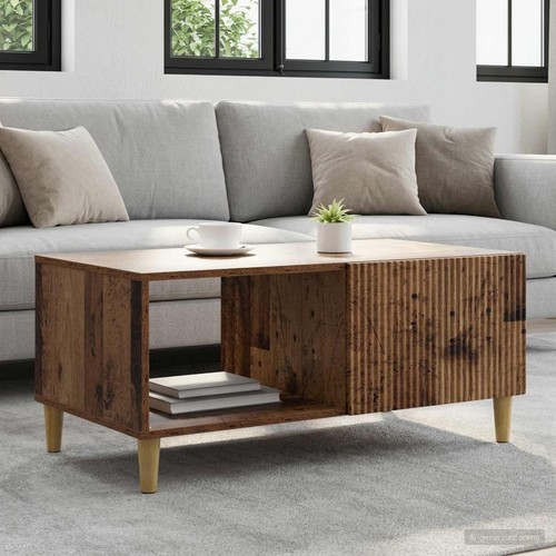 Vidaxl couchtisch altholz x - 90,