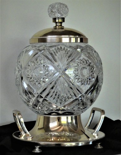 Schöne kristallbowle aus dem - schöne,