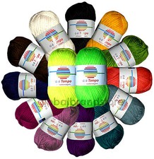 Wolle für Schal & Mützen Schnellstrickgarn Schulgarn Häkelgarn Tempo 3,00€/100g
