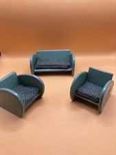 Puppenstube sofa sessel antik - sofa,