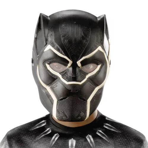 Black panther maske - black, für