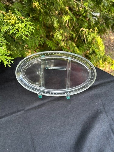 Glasplatte oval servierschale - glasplatte,