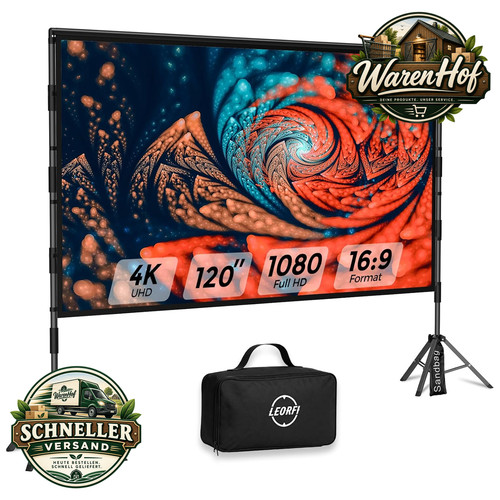 Beamer leinwand 120 zoll - leinwand, mit