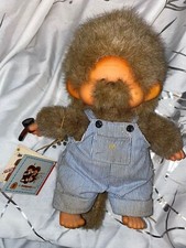Original Sekiguchi MONCHHICHI OPA Gran´pa Figur Monchichi *Rarität* *w151*