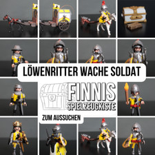Playmobil 4874 4871 4867 7534 LÖWENRITTER Burg Pferde Knights gelb zum Aussuchen