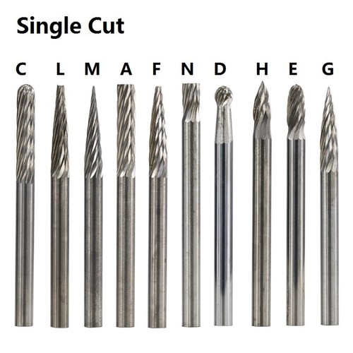 Stk hartmetall frässtifte - 10,