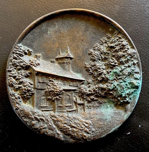 Antiker bronze teller - antiker, haus