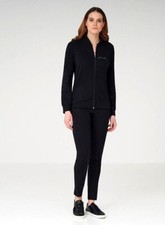 Emmebivi Damen Hausanzug Sportanzug warmer Sweat 100% Baumwolle  Gr.S-XL