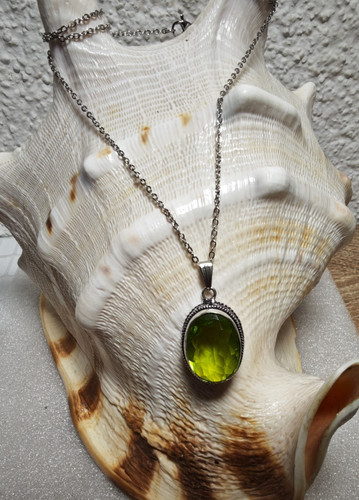 Peridot edelstein handarbeit - peridot,