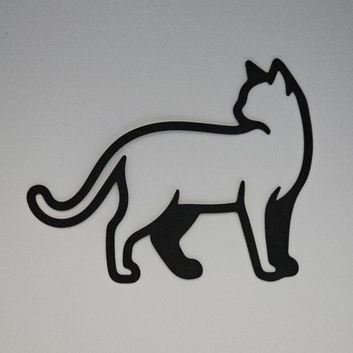Katze wandtattoo dekoration - katze,