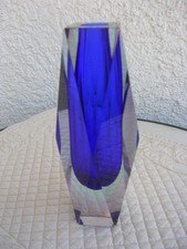 Blockvase evtl murano - blockvase, /