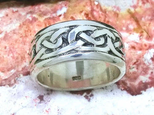 Keltischer knoten bandring - keltischer,