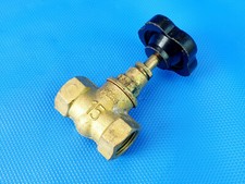 Messing Hahn M059 Absperrhahn Absperrschieber 15 FA Inkl.MwSt