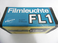 Originale DDR Filmleuchte FL1 in OVP mit Ersatzlampe (1974), intakt! Ostalgie! 