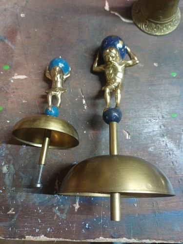 Vintage zaanse uhr messing top - uhr,