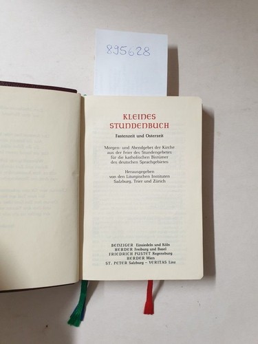 Kleines stundenbuch - kleines,