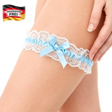 Blaues Hochzeit Strumpfband