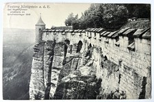 AK Festung Königstein an der Elbe  Hungerturm 1934 Sächs. Schweiz