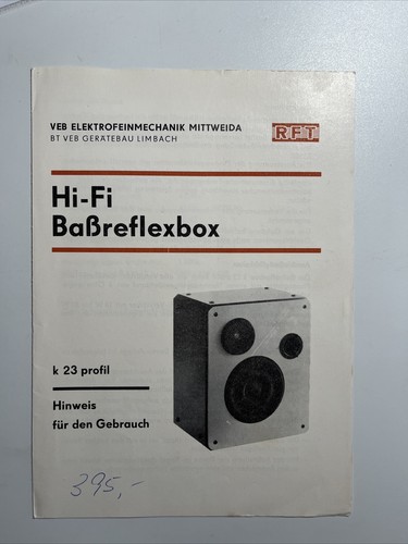 Baßreflexbox k 23 - hi-fi,