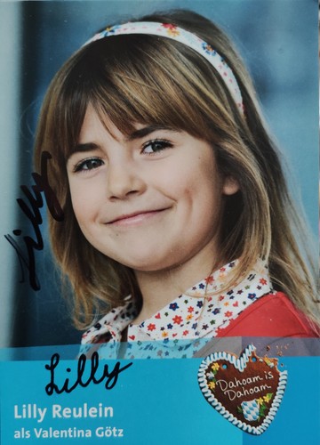 Lilly reulein autogramm - reulein,