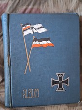 Schönes Fotoalbum Kriegserinnerungen Eisernes Kreuz Kriegsmarine Fahne Flagge