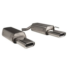 Fox DUPLEX Sportauspuff je 1x135x80mm Mercedes S Klasse W220 S 280 - S 600 ab 98