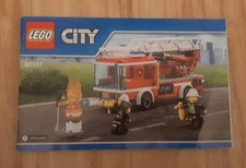 Lego City 60107 --- Feuerwehrfahrzeug --- nur Bauanleitung