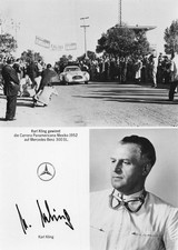 Karl Kling (1910-2003) - Mercedes - Autogramm - signiert - signed