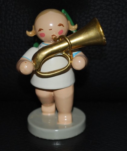 Engel mit basstrompete - basstrompete, tuba