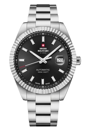 Swiss military chrono - by,