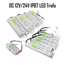 Wasserdicht 12V Trafo 24V Netzteil LED Transformator Treiber Schaltnetzteil IP67