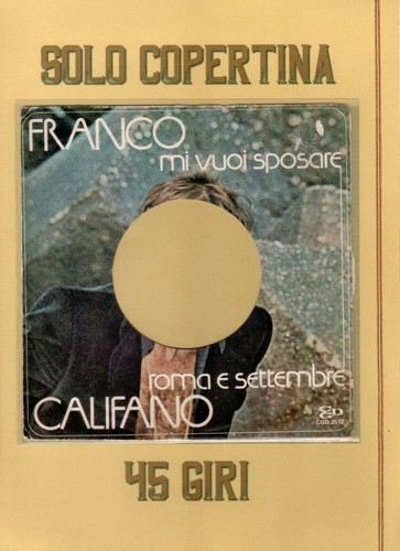 Franco califano ich will - franco,