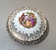 Kleine Porzellan Deckeldose