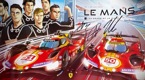 Offizielles ferrari mans - le,