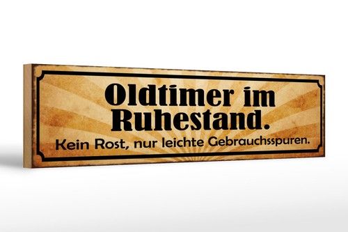 Holzschild spruch 46x10 - spruch, cm