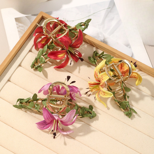 Orchidee haarkralle für - haarkralle,