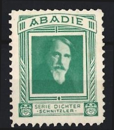 Reklamemarke abadie serie - reklamemarke, abadie,