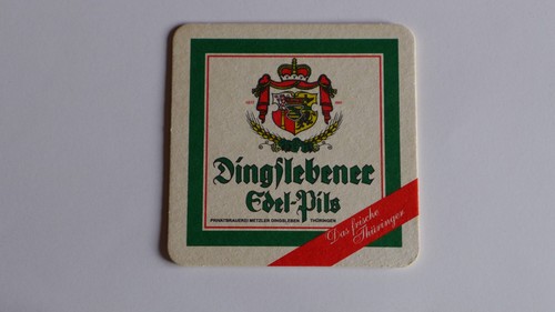 Bierdeckel dingsleben - bierdeckel,