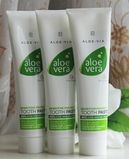 3x100ml LR Aloe Vera Schützende Zahnpasta Sensitive Protect Tooht Paste 