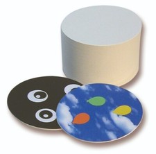 folia Bierfilze, rund, 100