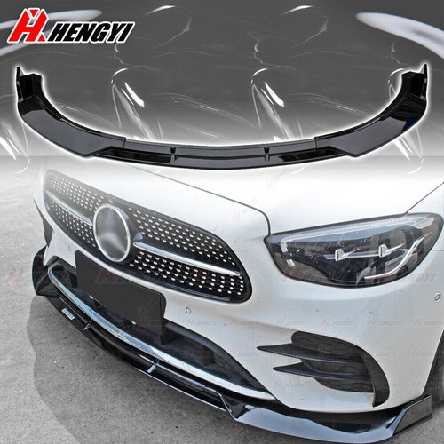 Front spoiler lippe schwarz - lippe,