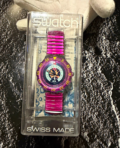 Swatch scuba 200 - swatch, „cherry